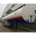 39000L carbono acero aceite del tanque acoplado Semi